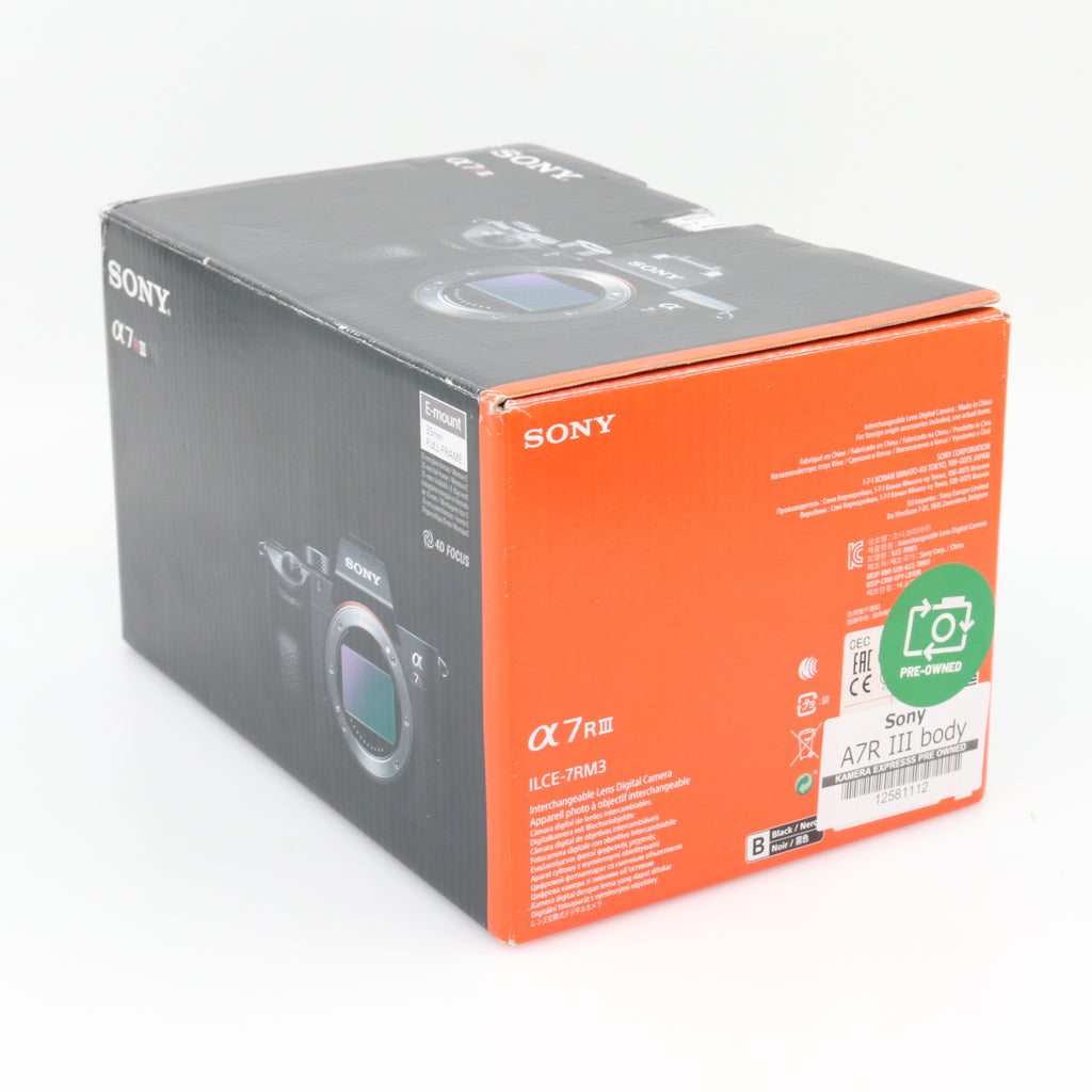 Sony A7R III Gehäuse gebraucht
