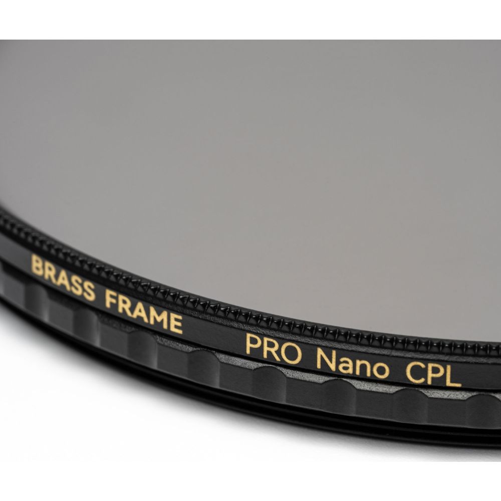 NiSi True Color Pro Nano CPL 58mm (Brass Frame)
