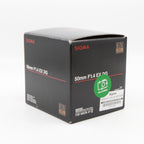 Sigma 50mm f/1.4 EX DG HSM Nikon used