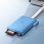 Ulanzi DC01 2-in-1 Tragbare Speicherkartenhülle – Blau