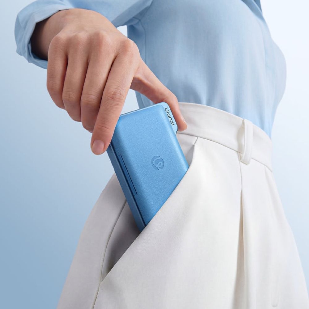 Ulanzi DC01 2-in-1 Tragbare Speicherkartenhülle – Blau