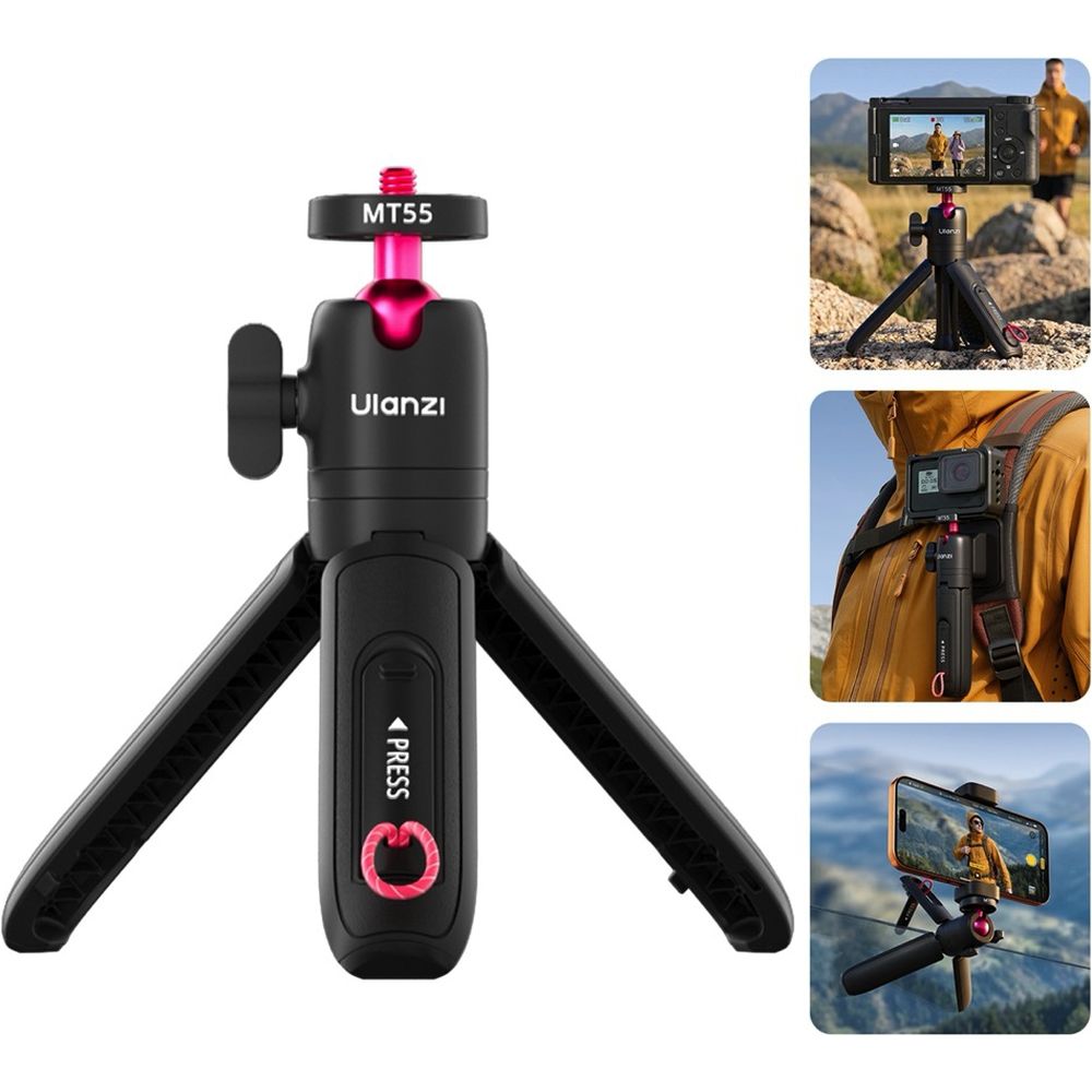 Ulanzi MT55 SnapGo Mini Selfie stick Stativ (1/4" Halterung)