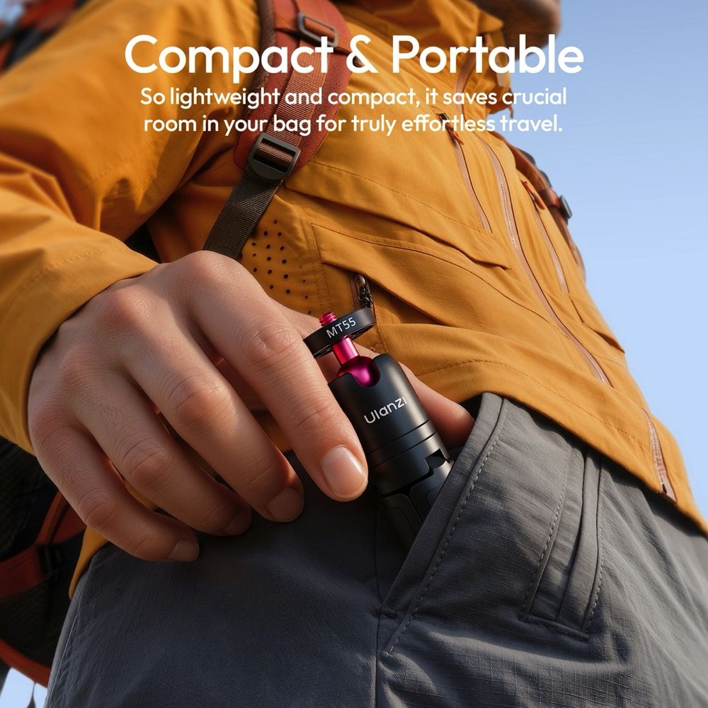 Ulanzi MT55 SnapGo Mini Selfie stick Stativ (1/4" Halterung)