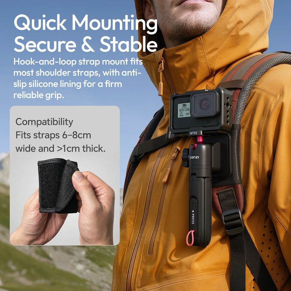 Ulanzi MT55 SnapGo Mini Selfie stick Stativ (1/4" Halterung)