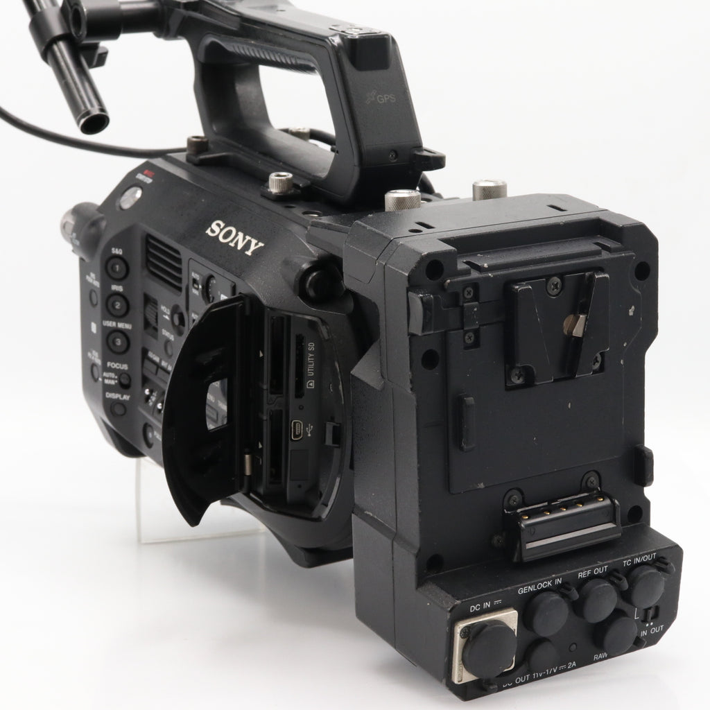 Sony PXW-FS7 body + XDCA-FS7 extension unit used