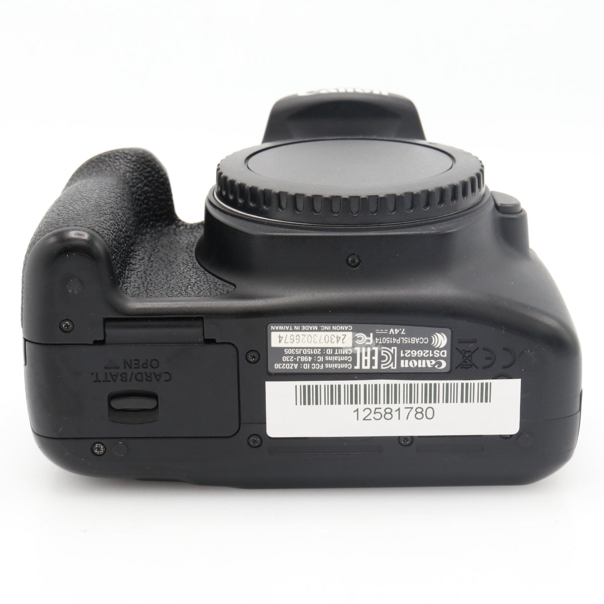 Canon EOS 1300D body used