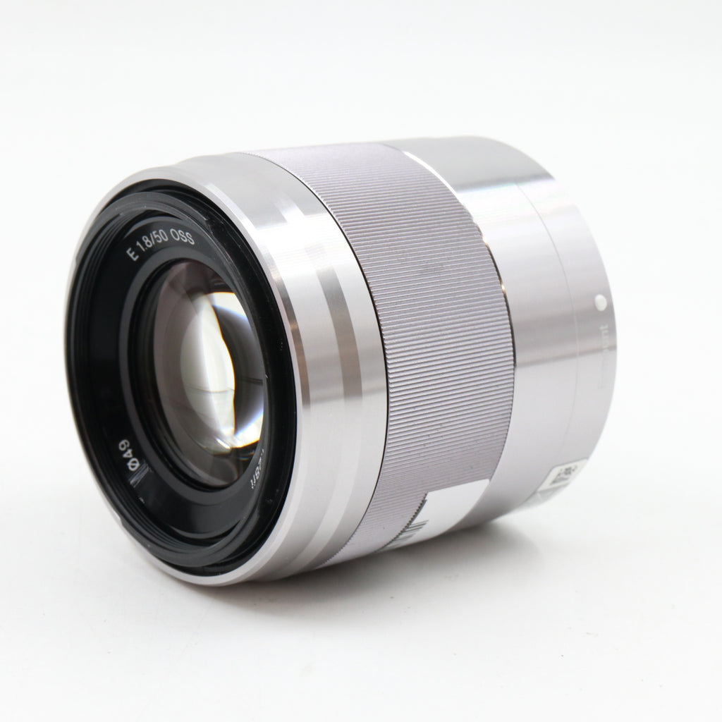 Sony E 50mm f/1.8 OSS silber gebraucht