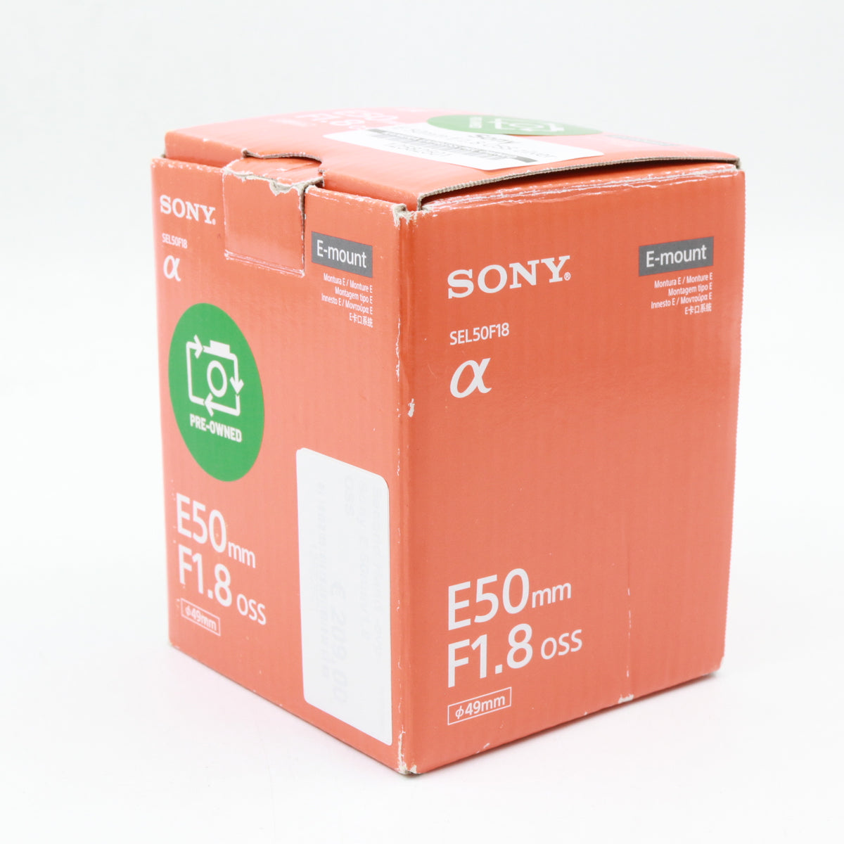 Sony E 50mm f/1.8 OSS silber gebraucht