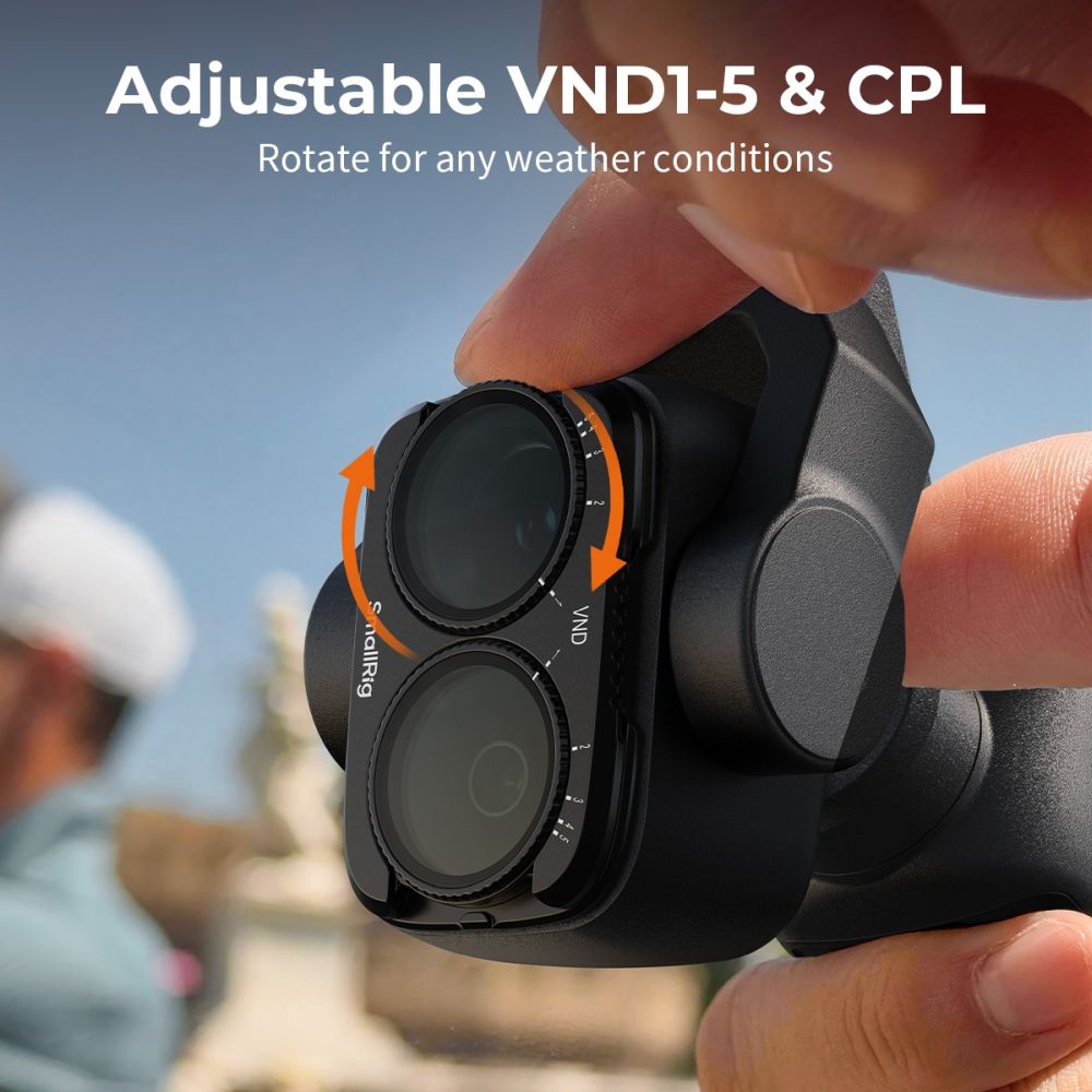 SmallRig 6477 Split Filter Kit for DJI Osmo Pocket 4P