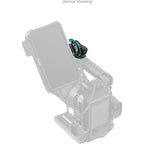 SmallRig 6313 Monitorhalterung für horizontale und vertikale Aufnahmen mit Blitzschuhanschluss