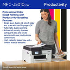Brother MFC-J5010DW all-in-one colour inkjet printer