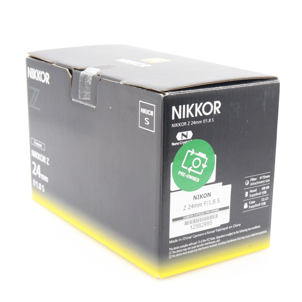 Nikon Z 24mm F/1.8 S gebraucht