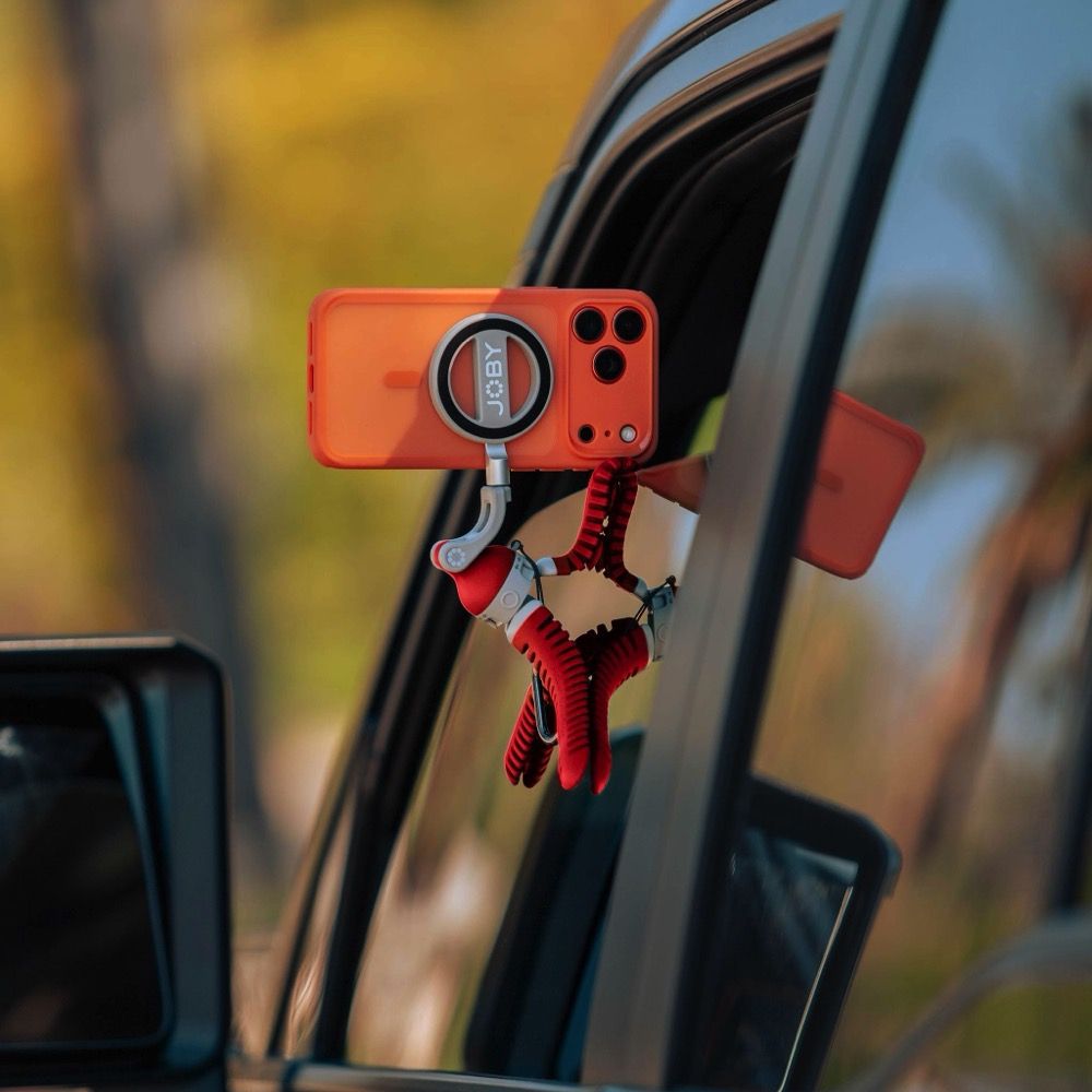Joby PodZilla Octopus Suction Cup Flexible Tripod PZ01 - Red
