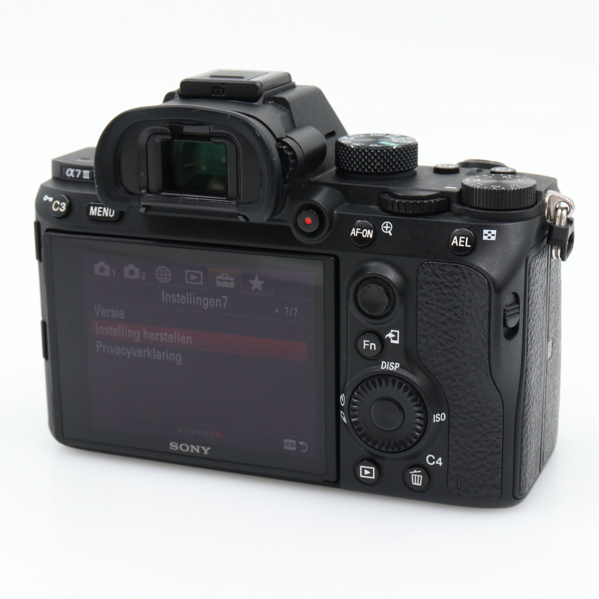 Sony A7 III body used