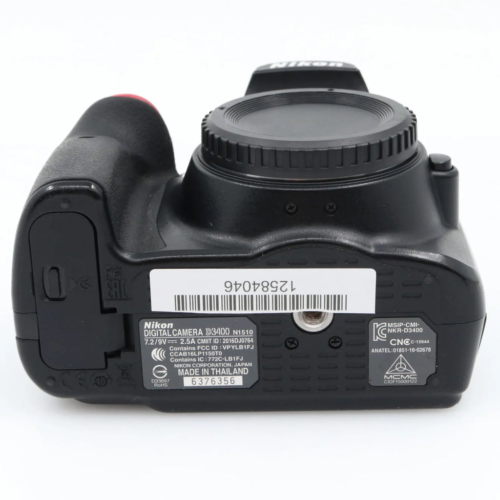 Nikon D3400 body used