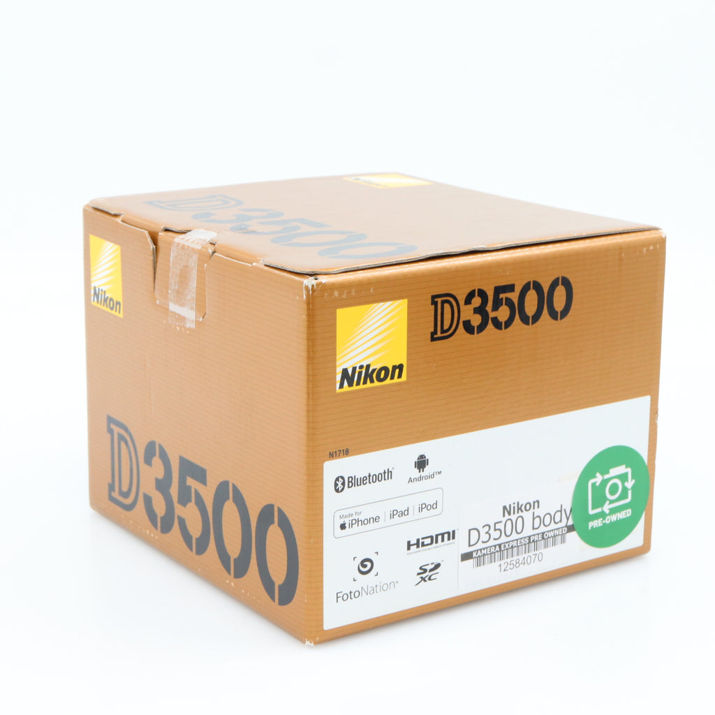 Nikon D3500 Gehäuse gebraucht