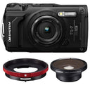 OM SYSTEM Tough TG-7 Fisheye Kit - Schwarz