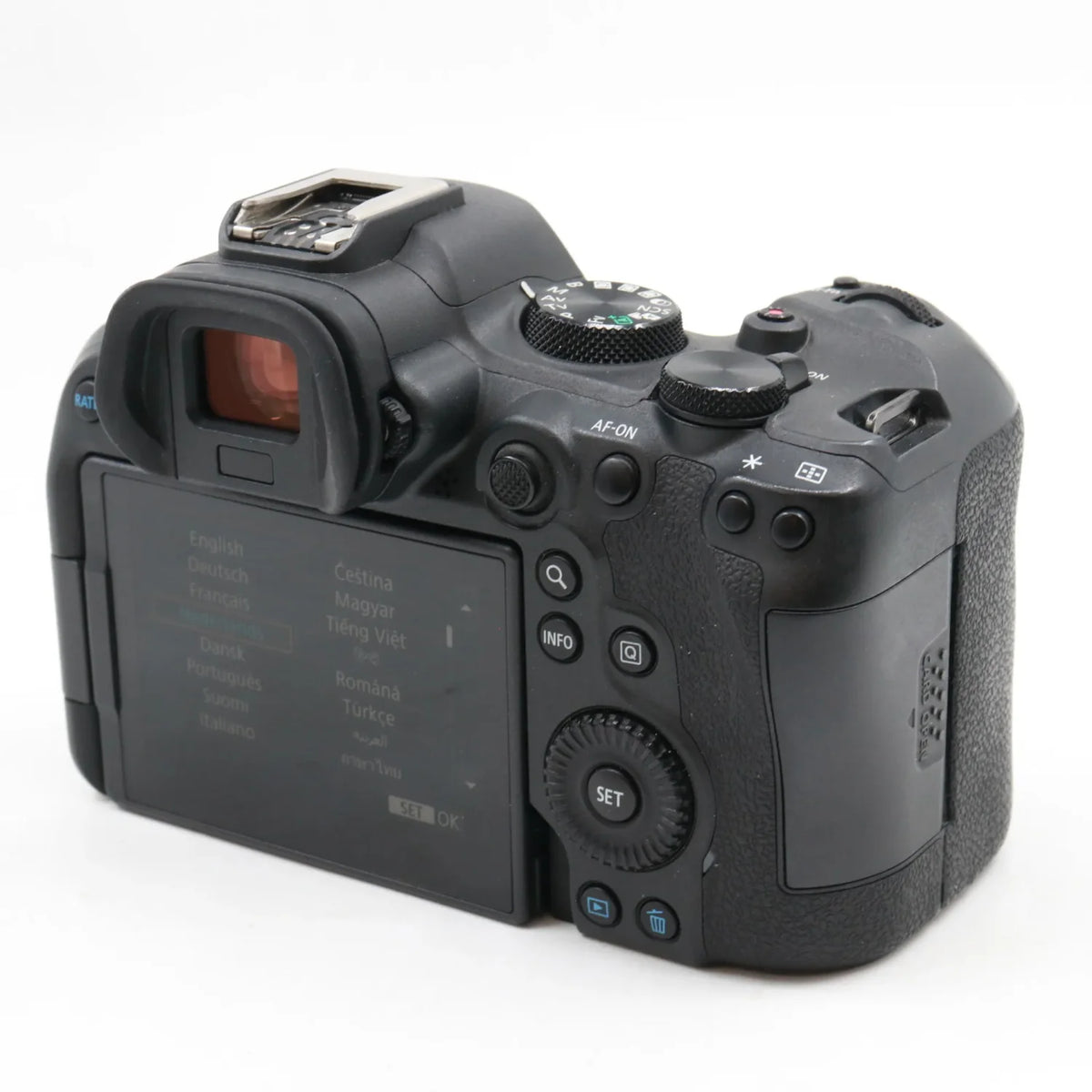 Canon EOS R6 mark II body used