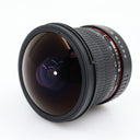 Samyang 8mm f/3.5 Fisheye Canon CSII gebraucht