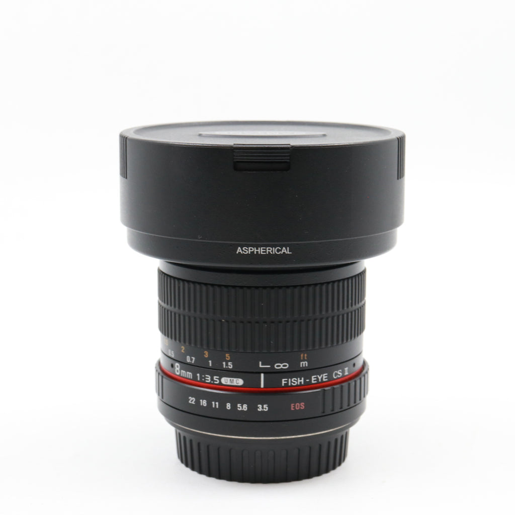 Samyang 8mm f/3.5 Fisheye Canon CSII gebraucht