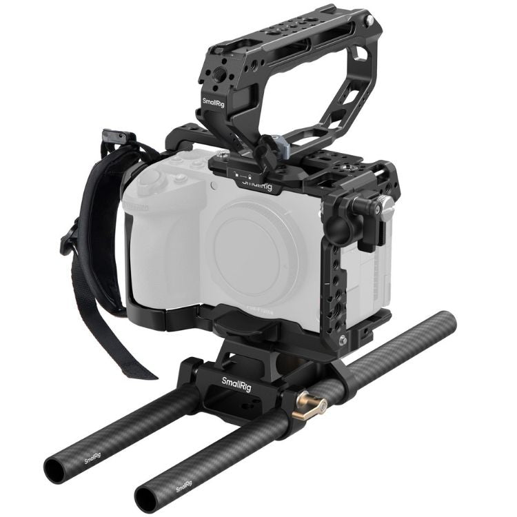 SmallRig 6924 "HawkLock" Advanced Cage Kit with Dual Rod System for Sony FX5