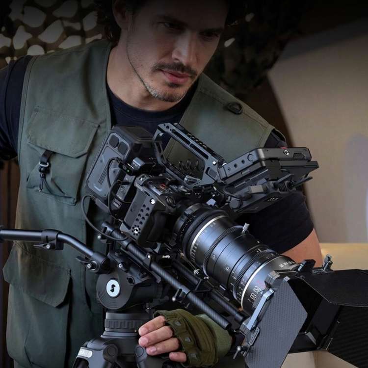SmallRig 6924 "HawkLock" Advanced Cage Kit with Dual Rod System for Sony FX5