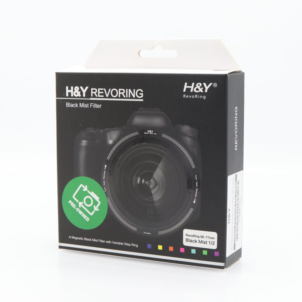 H&Y RevoRing Black promist 1/2 Filter (58-77mm) gebraucht