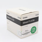 Sigma 35mm f/1.4 DG HSM Art Canon EF used