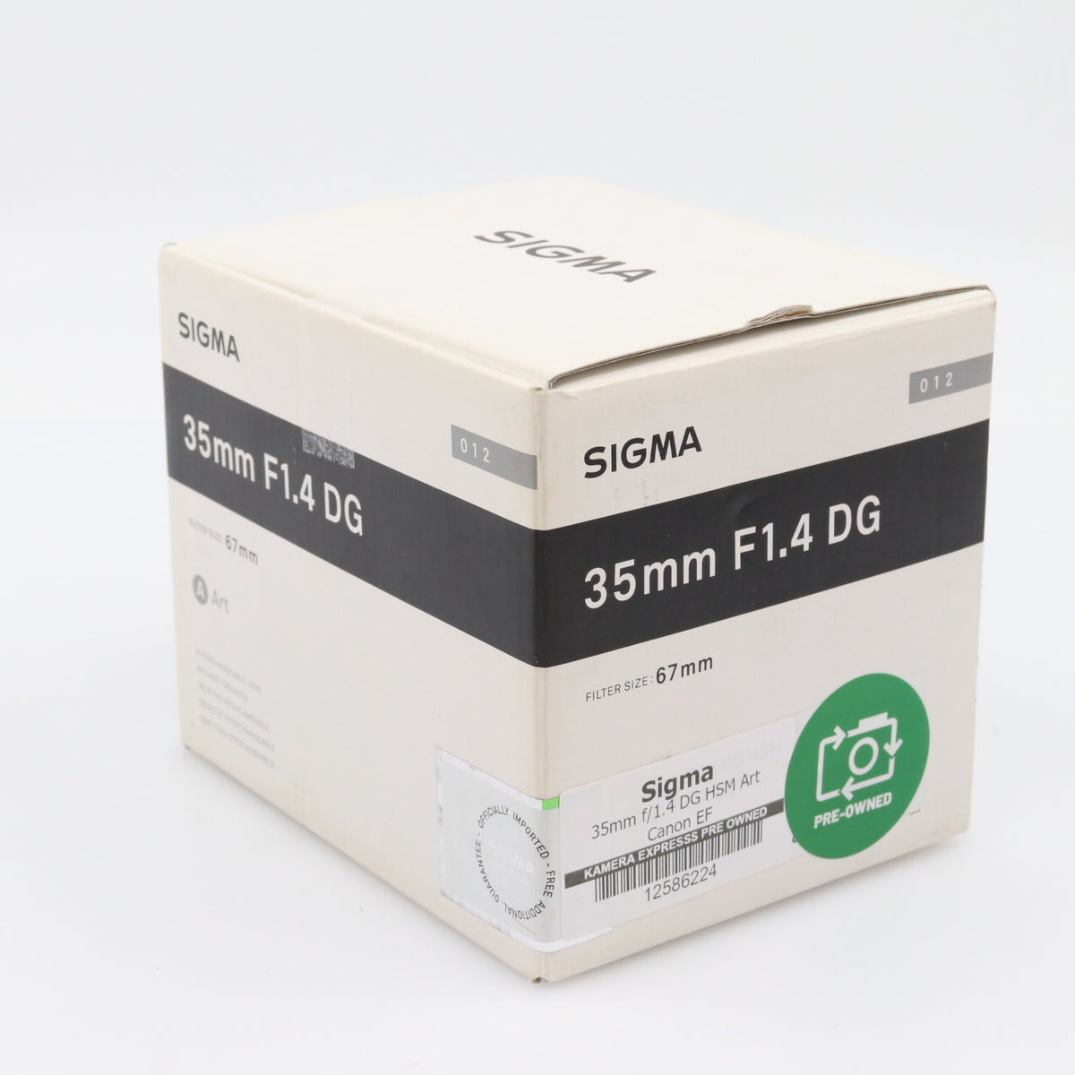 Sigma 35mm f/1.4 DG HSM Art Canon EF used