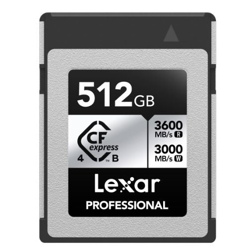Lexar Professional GOLD CFexpress 4.0 Type B R3600/W3300 MB/s – 512GB