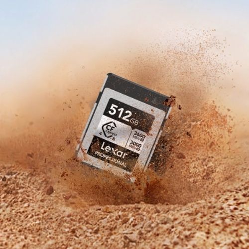 Lexar Professional GOLD CFexpress 4.0 Type B R3600/W3300 MB/s – 512GB