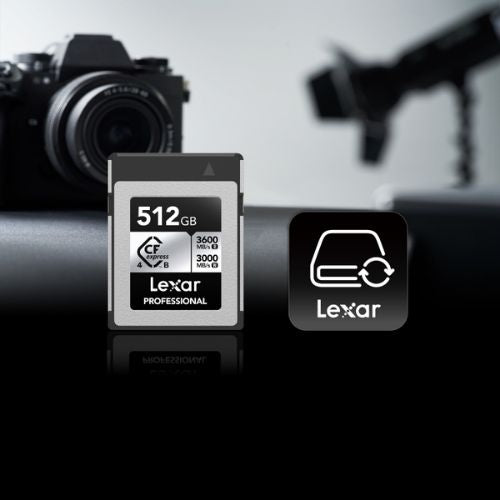 Lexar Professional GOLD CFexpress 4.0 Type B R3600/W3300 MB/s – 512GB