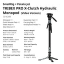 SmallRig 6286 Potato Jet TRIBEX PRO Monopod - Video Version