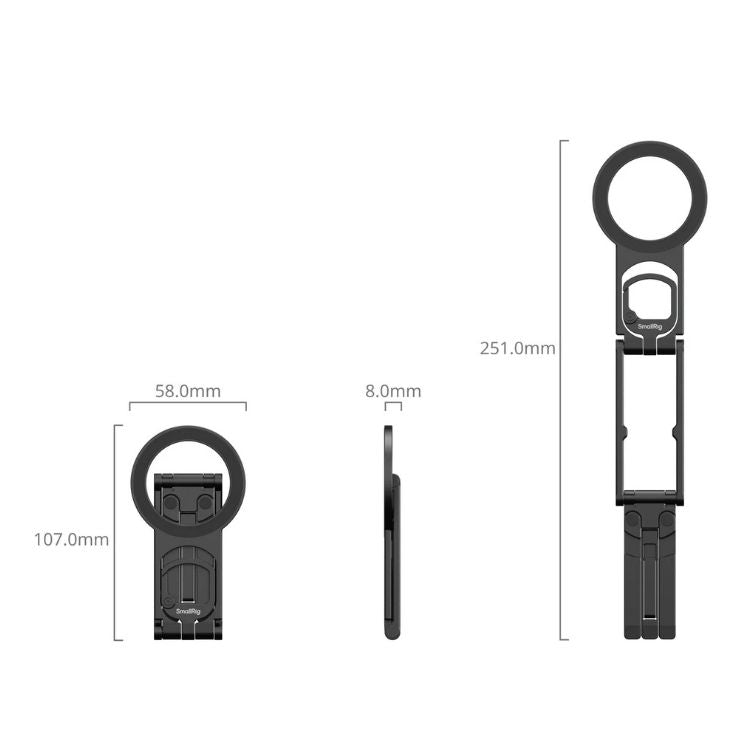 SmallRig 6470 FS-C1 Foldable Phone Support with Carabiner Clip