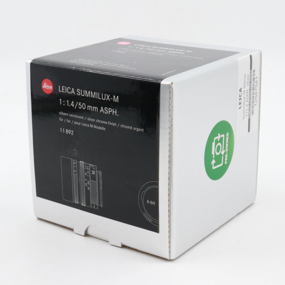 Leica 11892 Summilux-M 50mm F/1.4 ASPH. silber gebraucht