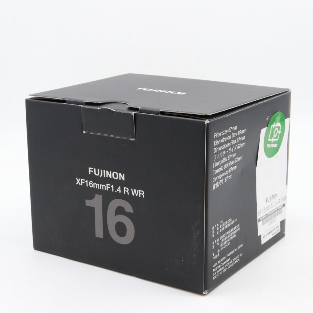 Fujifilm XF 16mm f/1.4 R WR gebraucht
