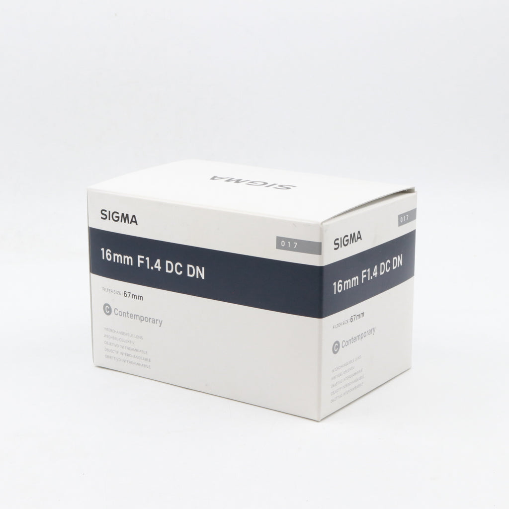 Sigma 16mm f/1.4 DC DN Contemporary Sony E used