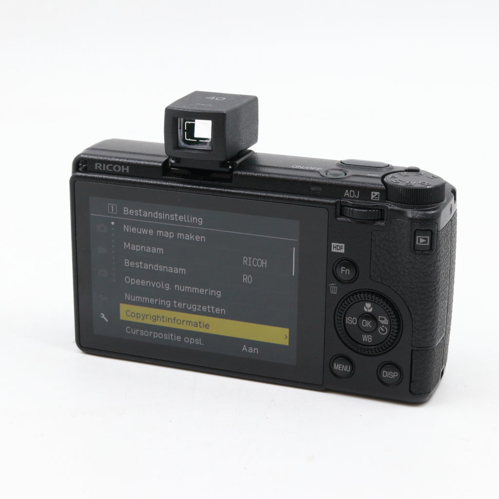 Ricoh GR IIIx HDF + External Viewfinder GV-3 used