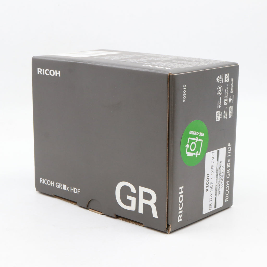 Ricoh GR IIIx HDF + External Viewfinder GV-3 used