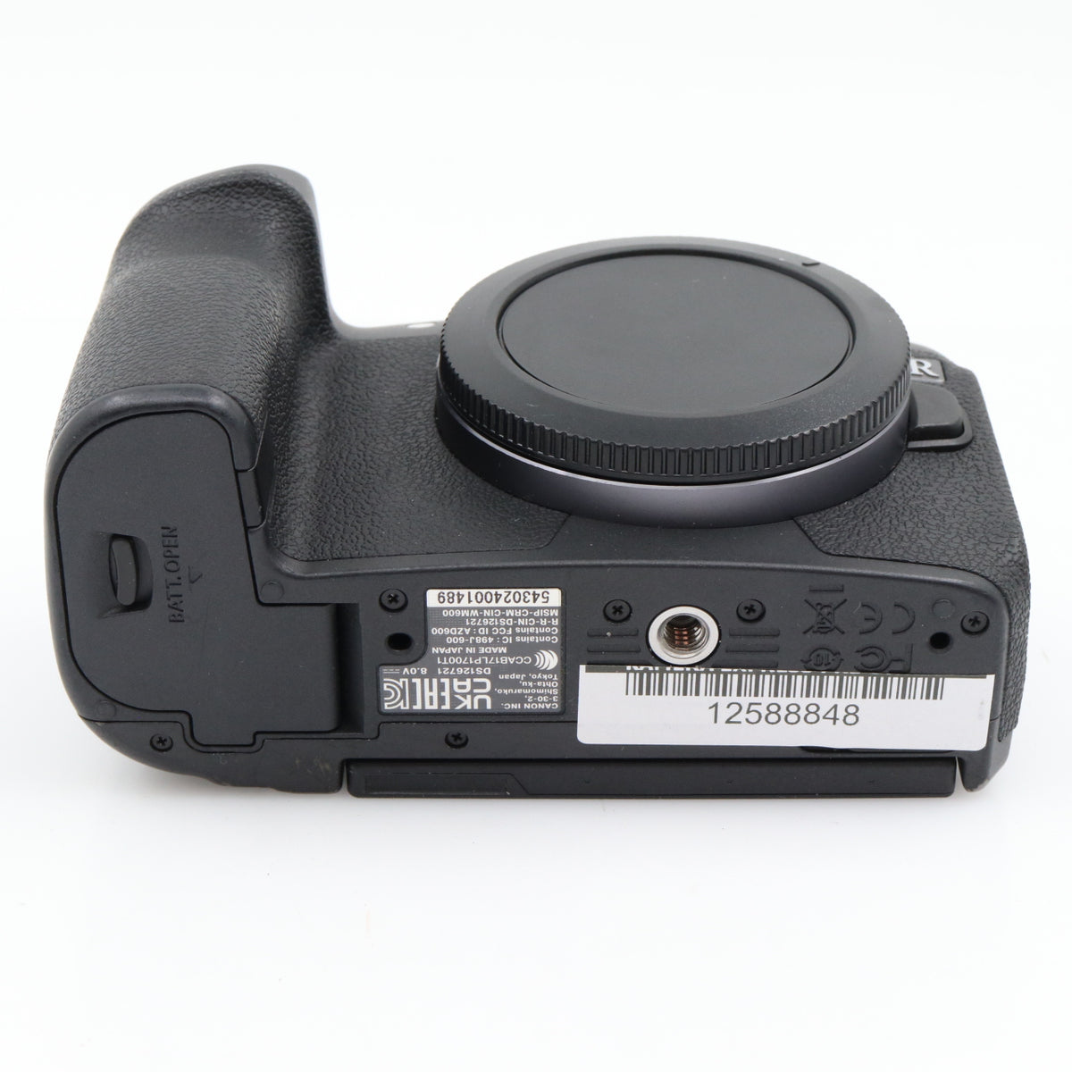 Canon EOS R body used