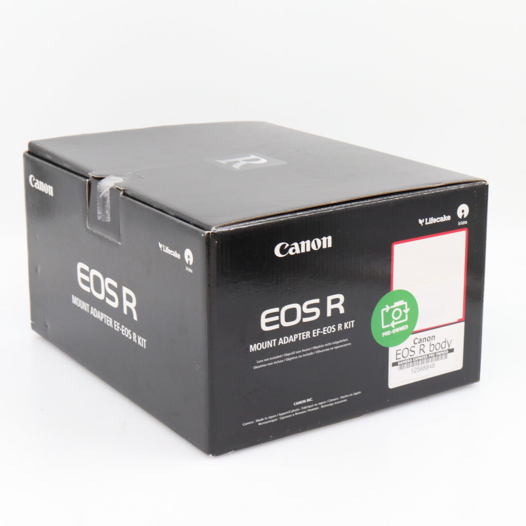 Canon EOS R body used