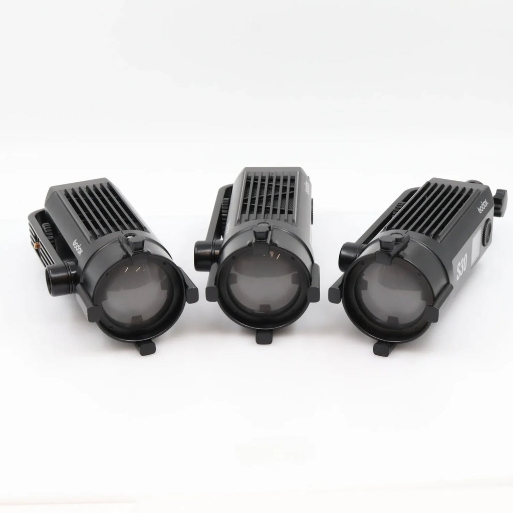 Godox S30 LED-lamp kit used
