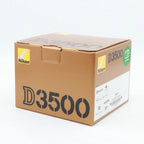 Nikon D3500 body used
