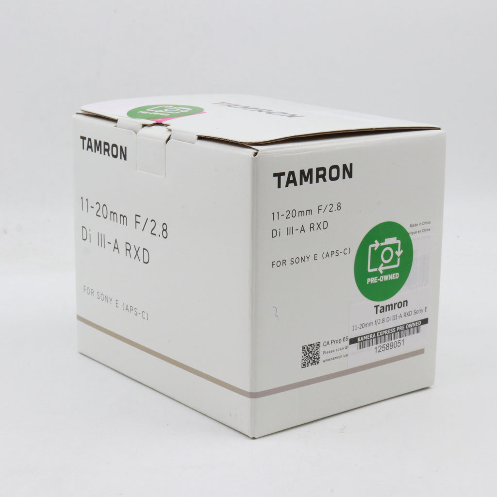 Tamron 11-20mm f/2.8 Di III-A RXD Sony E gebraucht