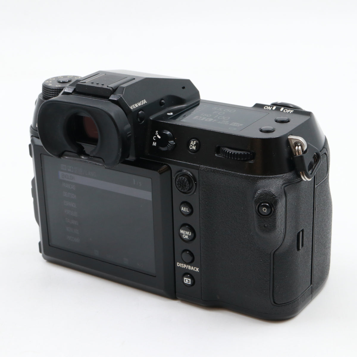 Fujifilm GFX 100S body used