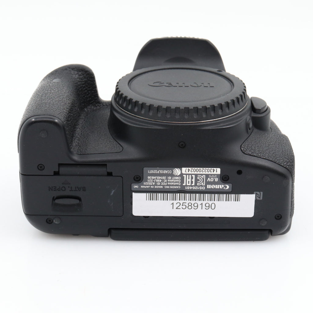 Canon EOS 760D body used