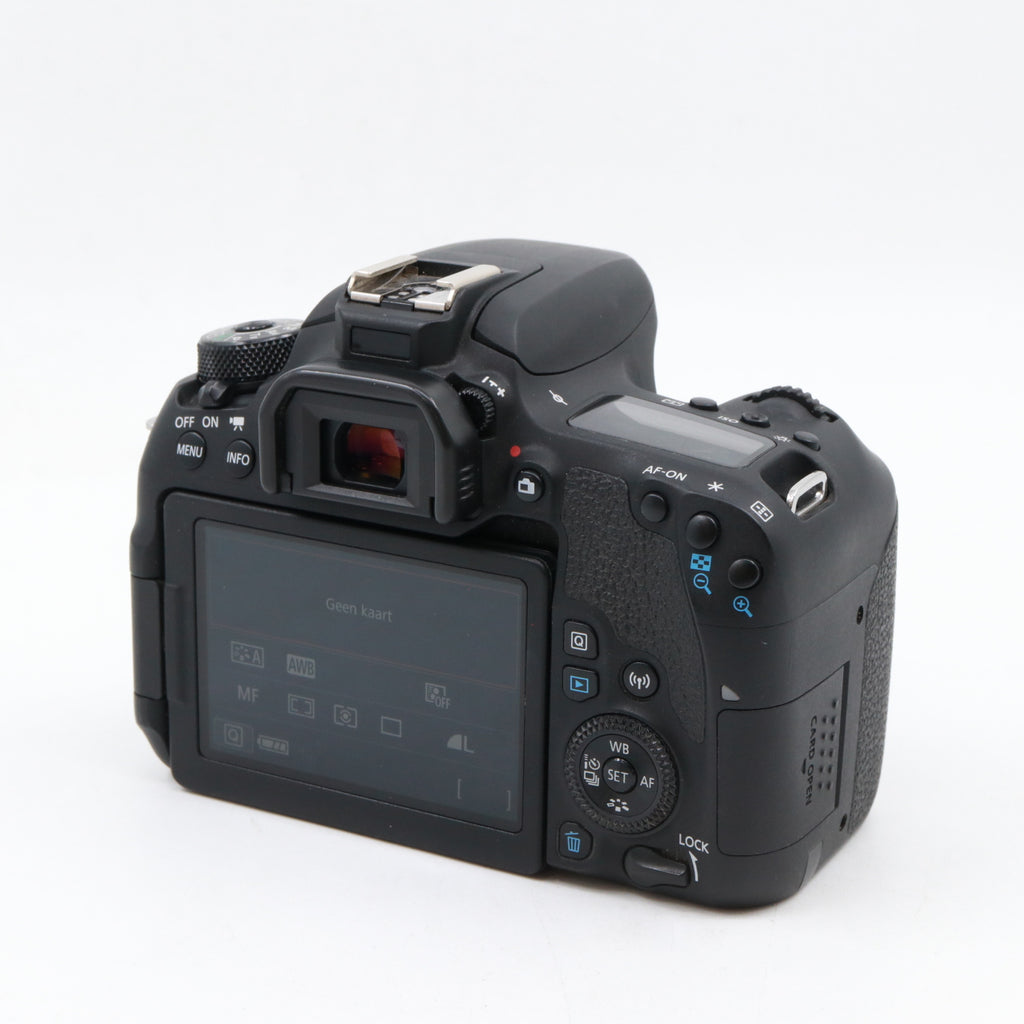 Canon EOS 77D body used