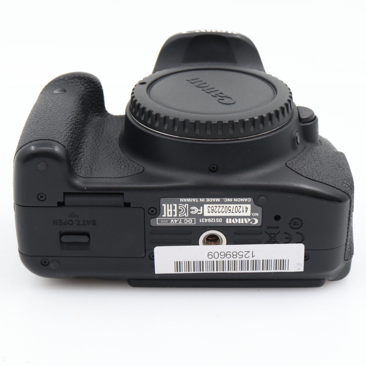 Canon EOS 700D (Rebel T5i) body used