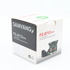 Samyang 12mm f/2 NCS CS Fujifilm X used