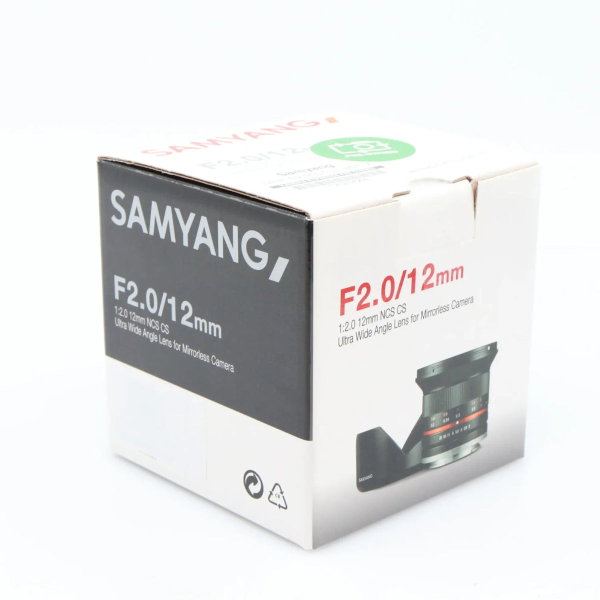 Samyang 12mm f/2 NCS CS Fujifilm X used